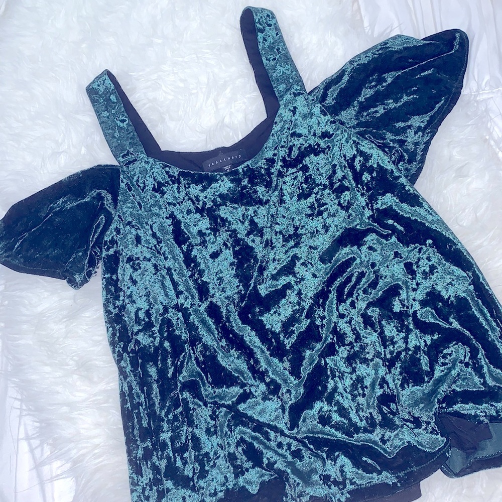 sanctuary velvet top